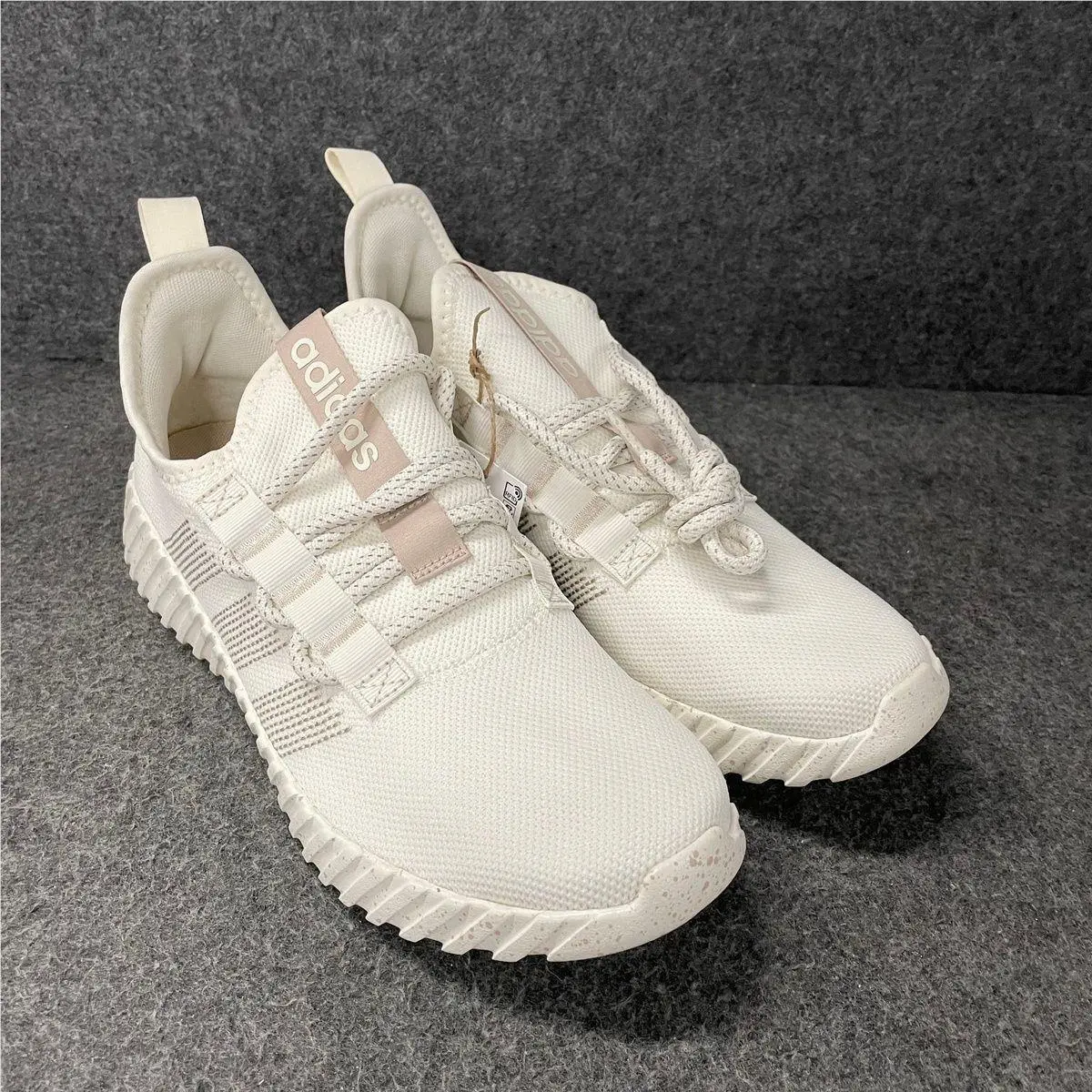 Adidas Kaptir Flow Shoes Women`s Size 11 Off White Wonder Beige