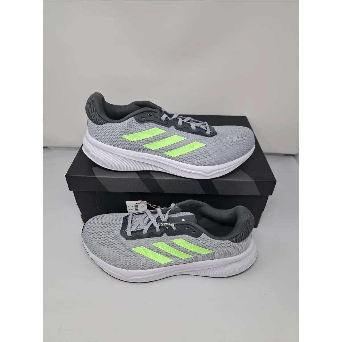 Adidas Response Men`s Grey Size 11 IG1416 Running Athletic Shoes