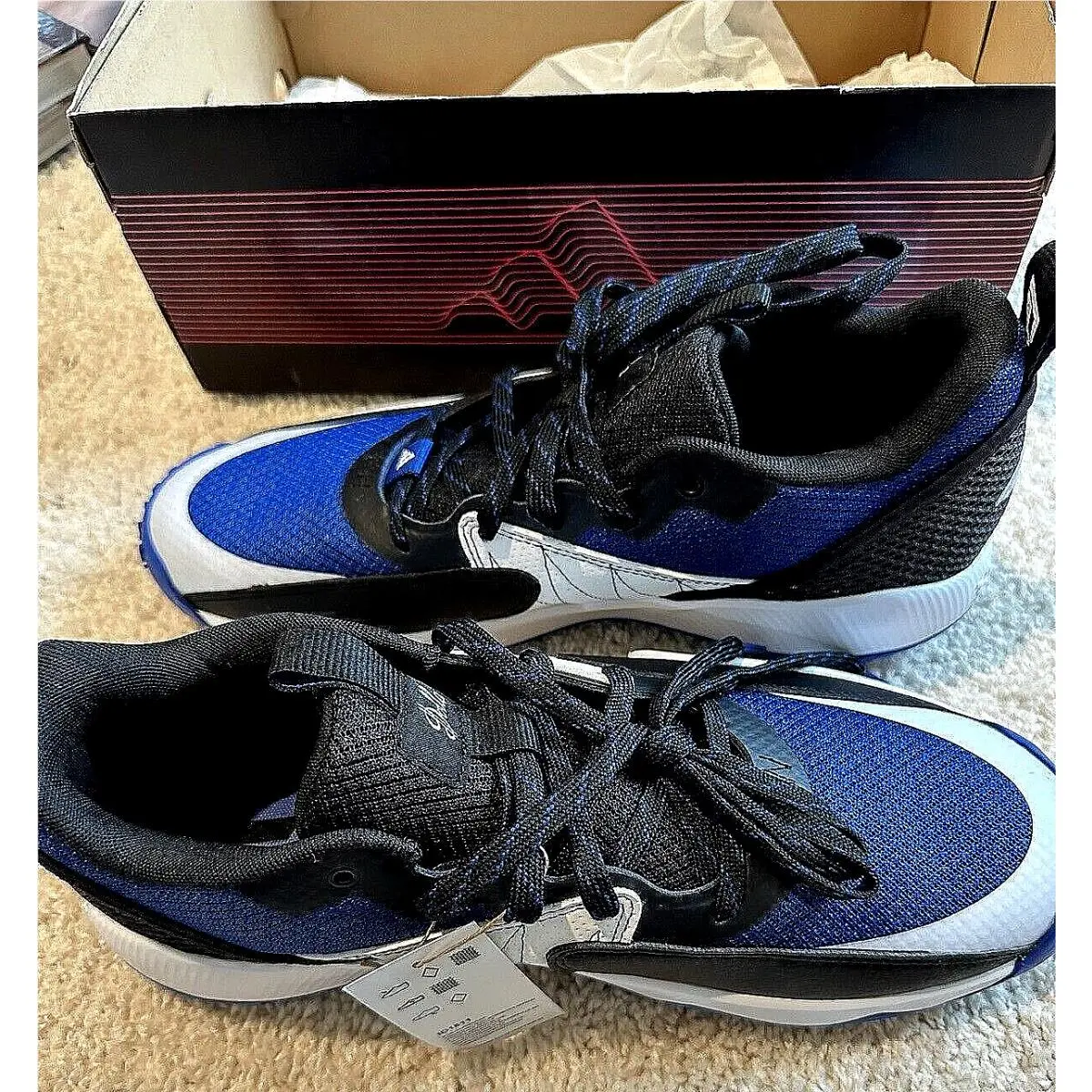 Adidas Men`s Size 12 Dame Certified Royal Blue Basketball Shoe ID1811
