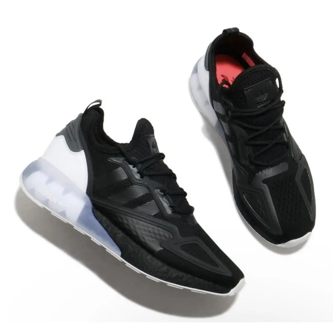 Size 10.5 - Mens Adidas Originals ZX 2K Boost Cblack