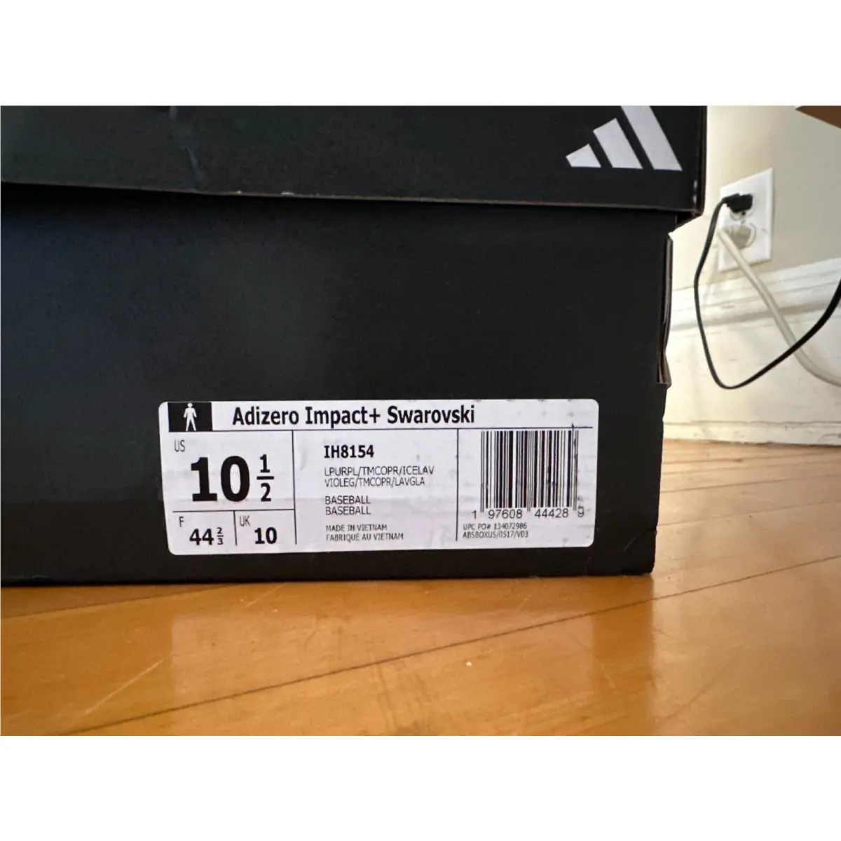 Adidas shoes - adidas Adizero Impact+ - Adizero - IH8154 - Purple, Manufacturer: Light Purple/Team Collegiate Purple/Ice Lavender 6