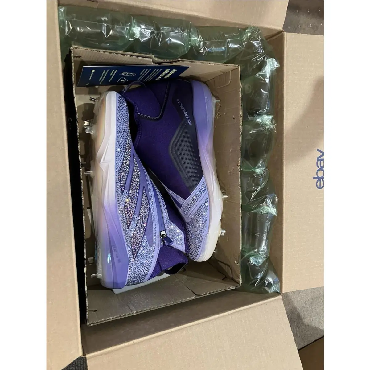 Adidas shoes - adidas Adizero Impact+ - Adizero - IH8154 - Purple, Manufacturer: Light Purple/Team Collegiate Purple/Ice Lavender 3