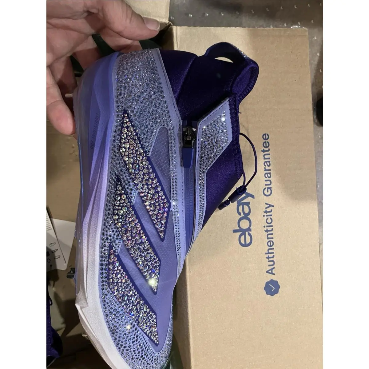 Adidas shoes - adidas Adizero Impact+ - Adizero - IH8154 - Purple, Manufacturer: Light Purple/Team Collegiate Purple/Ice Lavender 4