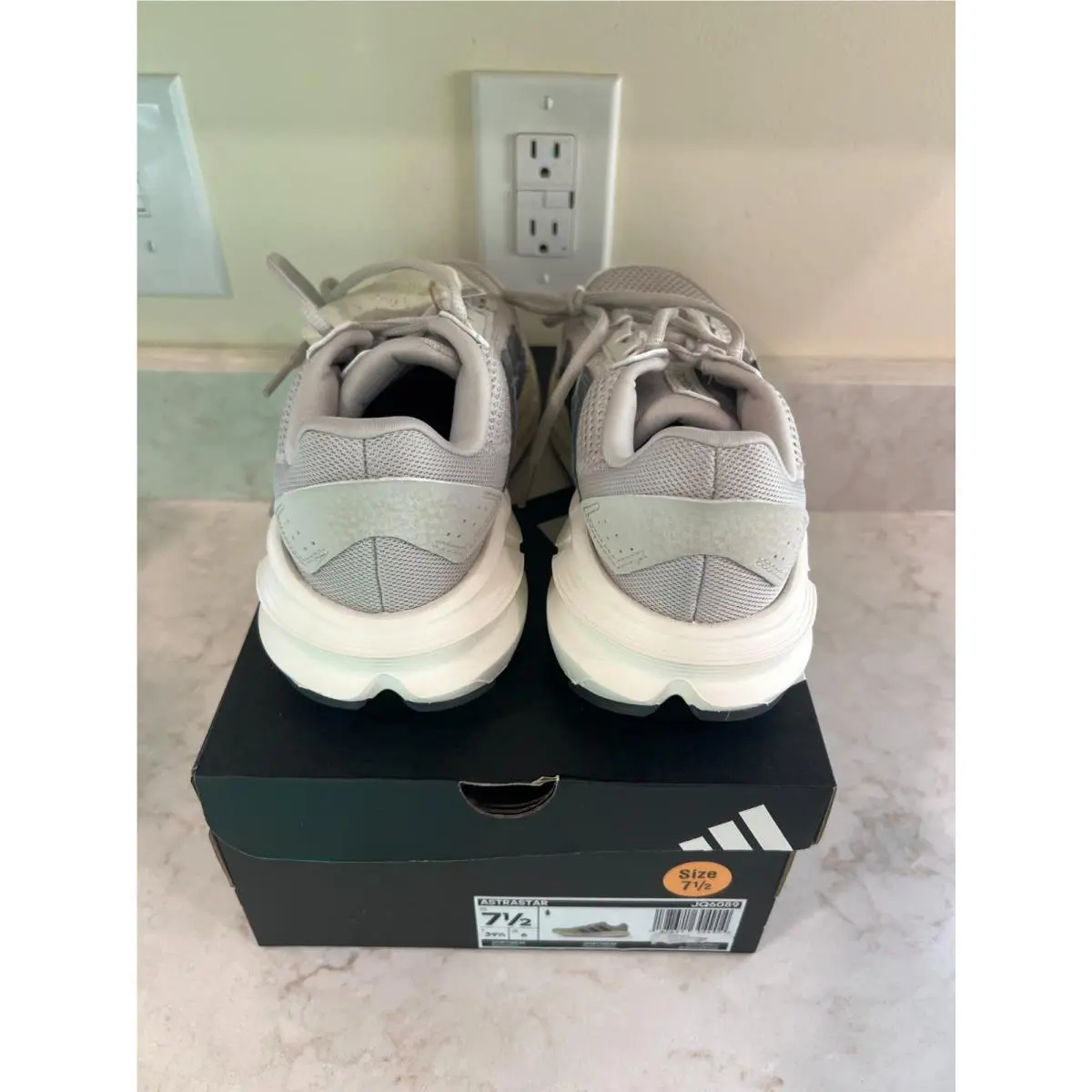 Adidas shoes - adidas Astrastar - Astrastar - JQ6089 - Gray (UPC: 0197621304904) 2