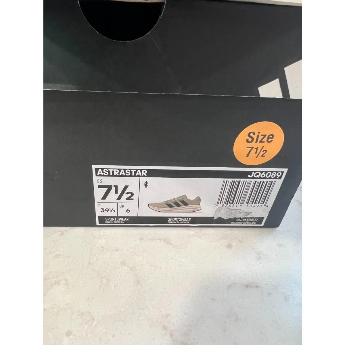 Adidas shoes - adidas Astrastar - Astrastar - JQ6089 - Gray (UPC: 0197621304904) 6