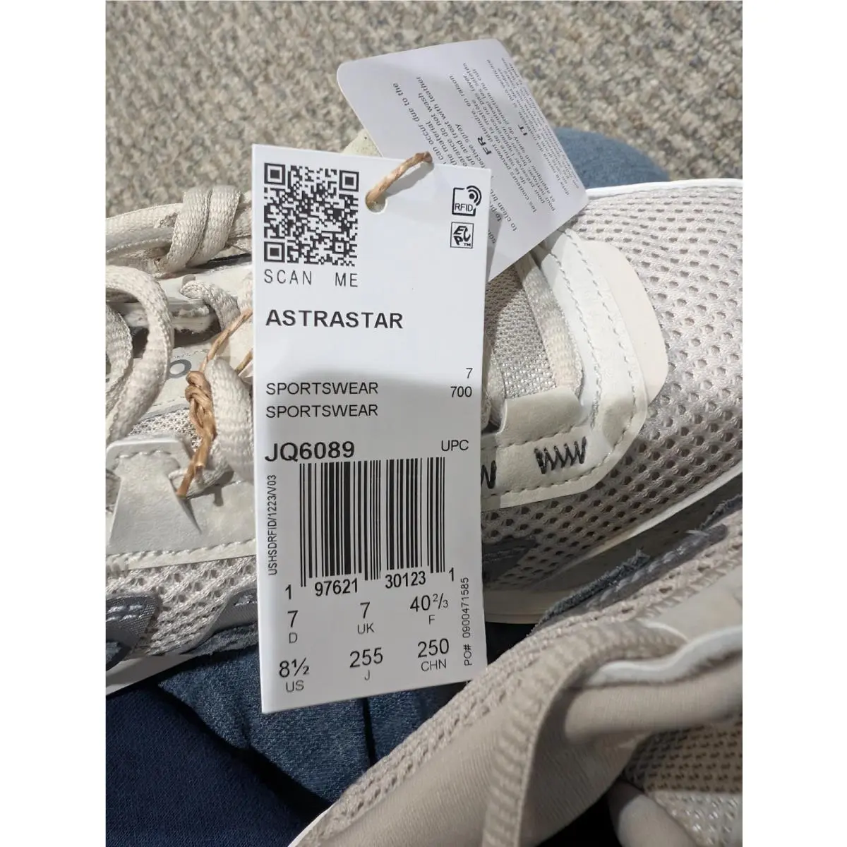 Adidas shoes - adidas Astrastar - Astrastar - JQ6089 - Gray 6