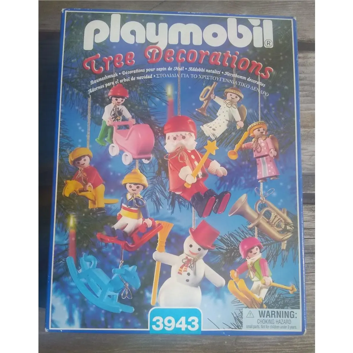 2000 Playmobil Christmas Tree Decorations Ornaments Box Set 3943