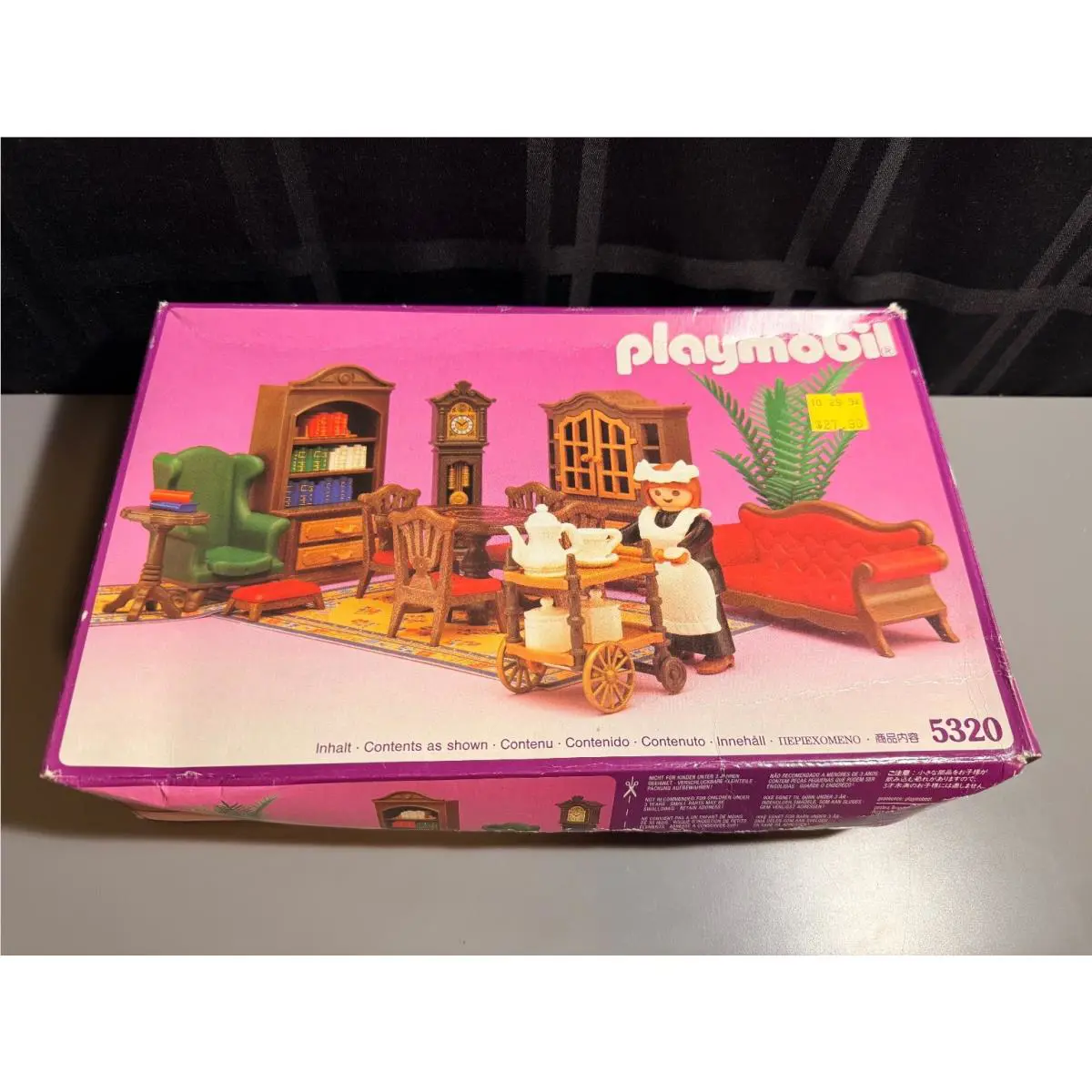 Playmobil 5320 Victorian Parlor Furniture Playset Figure Furniture Vintage