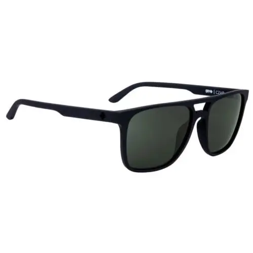 Spy Optic Czar Sunglasses - Soft Matte Black / Happy Gray Green Lens - Frame: Soft Matte Black, Lens: Happy Gray Green