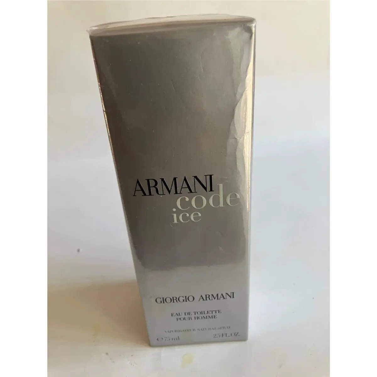Armani Code Ice 2.5oz Edt Spray by Giorgio Armani For Men