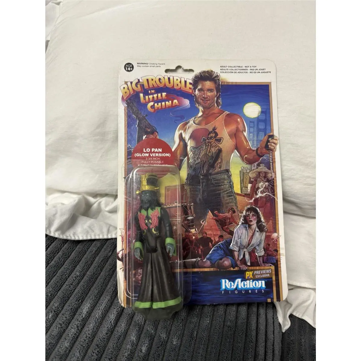 Funko/reaction Big Trouble In Little China Lo Pan Glow Figure- Underground Toys