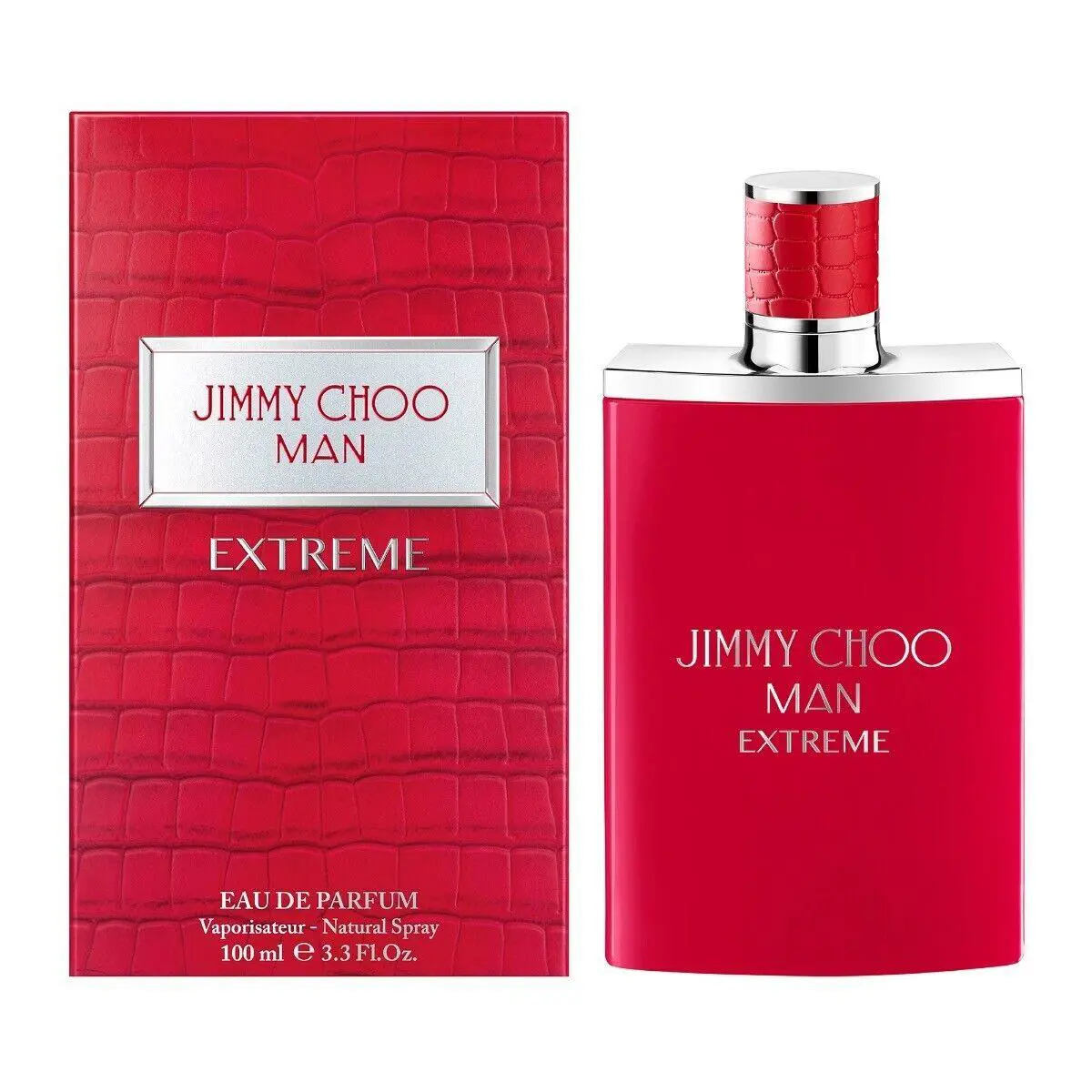 Jimmy Choo Man Extreme Eau De Parfum 3.3 FL OZ / 100 ML Cologne For Men