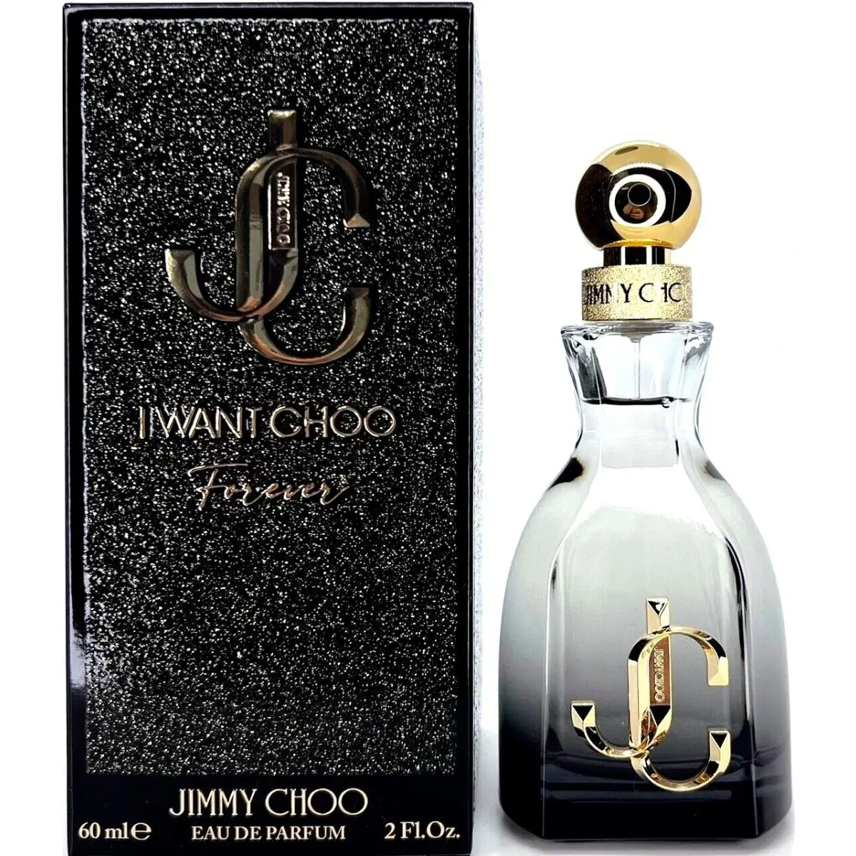 I Want Choo Forever 2.0 OZ Eau DE Parfum Spray Womens Perfume 60 ML Bent Box