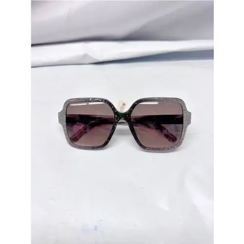 Jimmy Choo Square Glitter Sunglasses- NO Case
