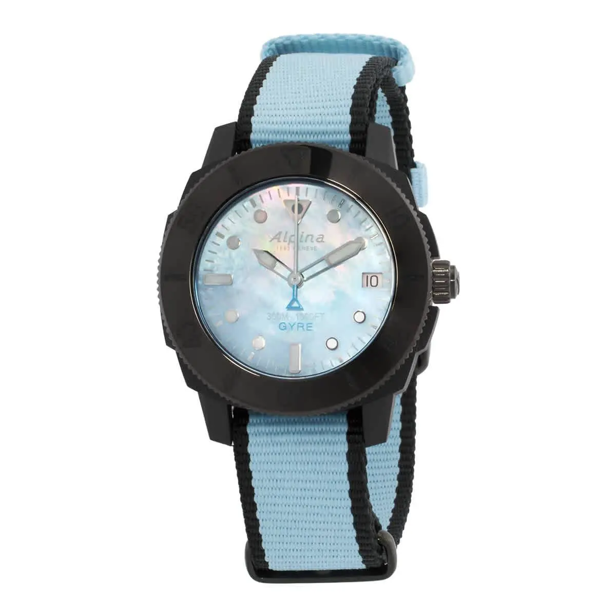 Seastrong Diver Gyre Automatic Ladies Watch AL-525LMPLNB3VG6 by Alpina