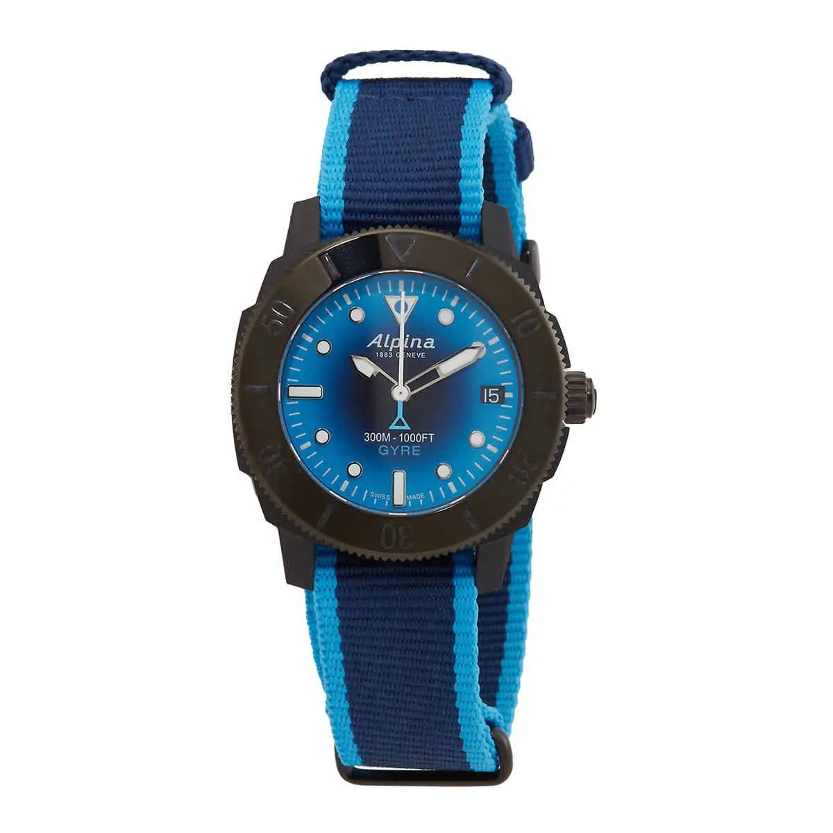 Seastrong Diver Gyre Automatic Blue Dial Ladies Watch AL-525LNSB3VG6 by Alpina