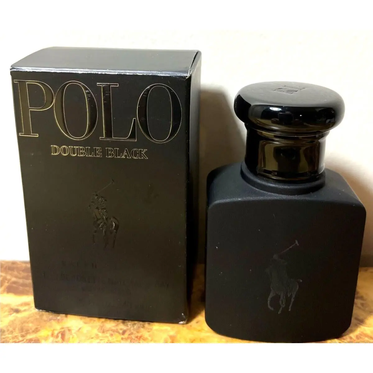 Polo Double Black by Ralph Lauren Men 1.3 /1.35 /1.36 oz / 40ml Edt Spray