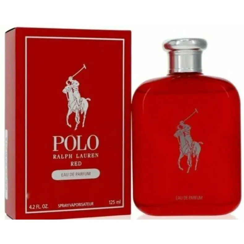 Polo Red by Ralph Lauren Men 4.2 oz 125ml Eau De Parfum Edp Perfume Spray