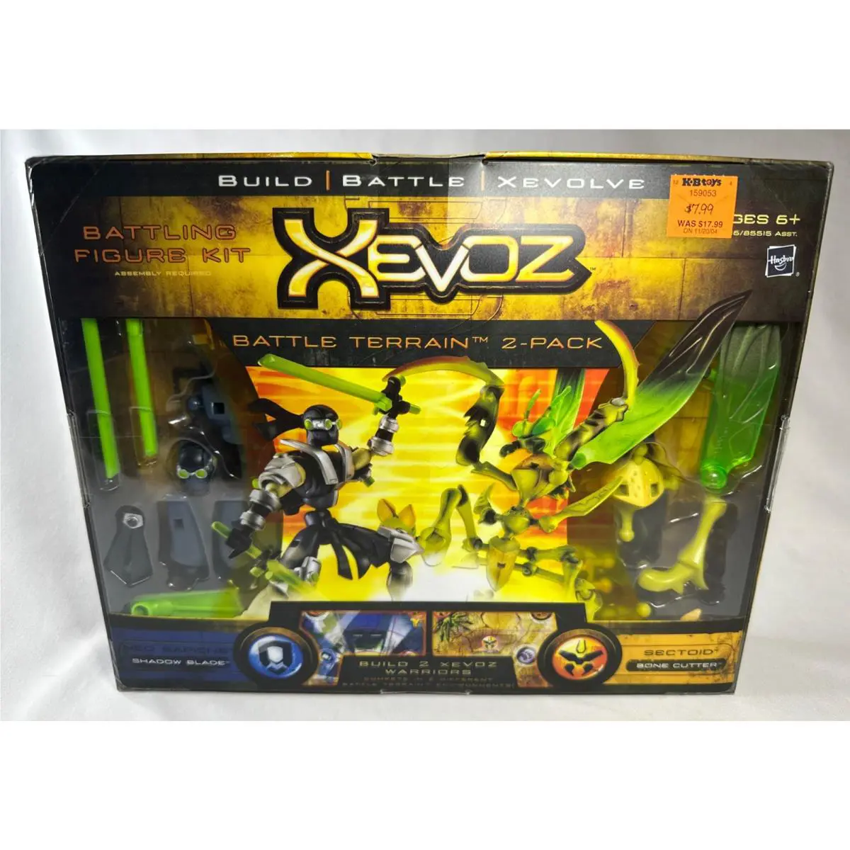 Xevoz Shadow Blade Bone Cutter Battle Attack 2-Pack