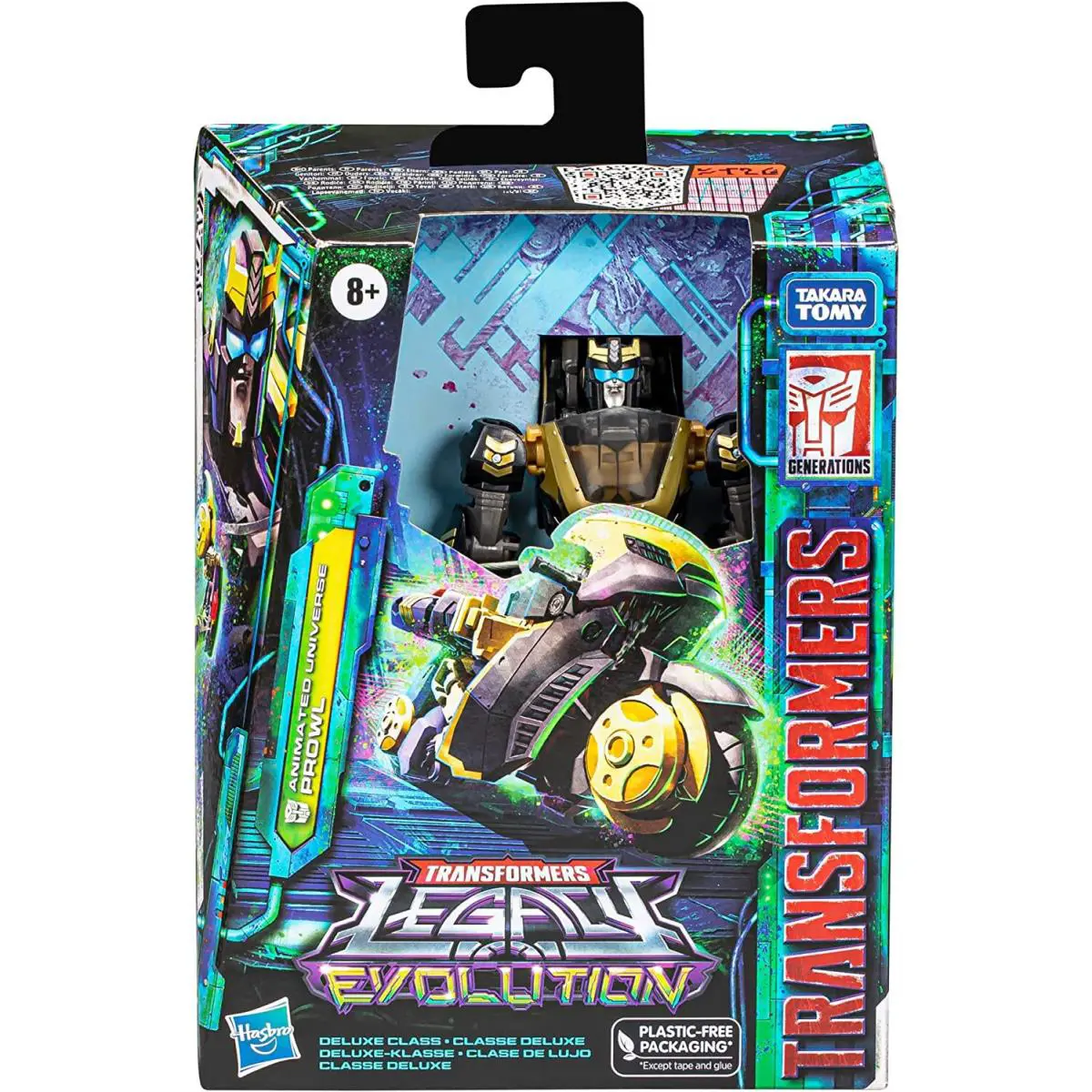 Generations Legacy Evolution Prowl Deluxe Action Figure Animated Universe