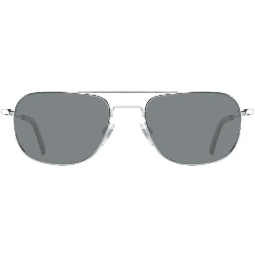 AO  Checkmate Sunglasses Silver Grey by American Optical