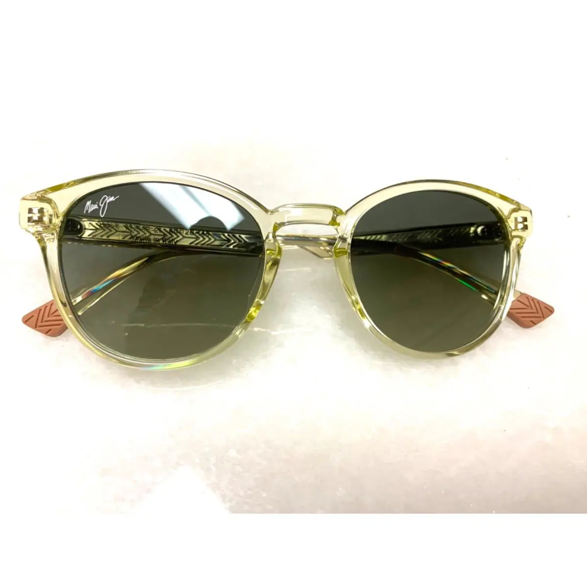 Maui Jim MJ0636s-21 Hiehie - Shiny Transparent Yellow - Neutral Grey