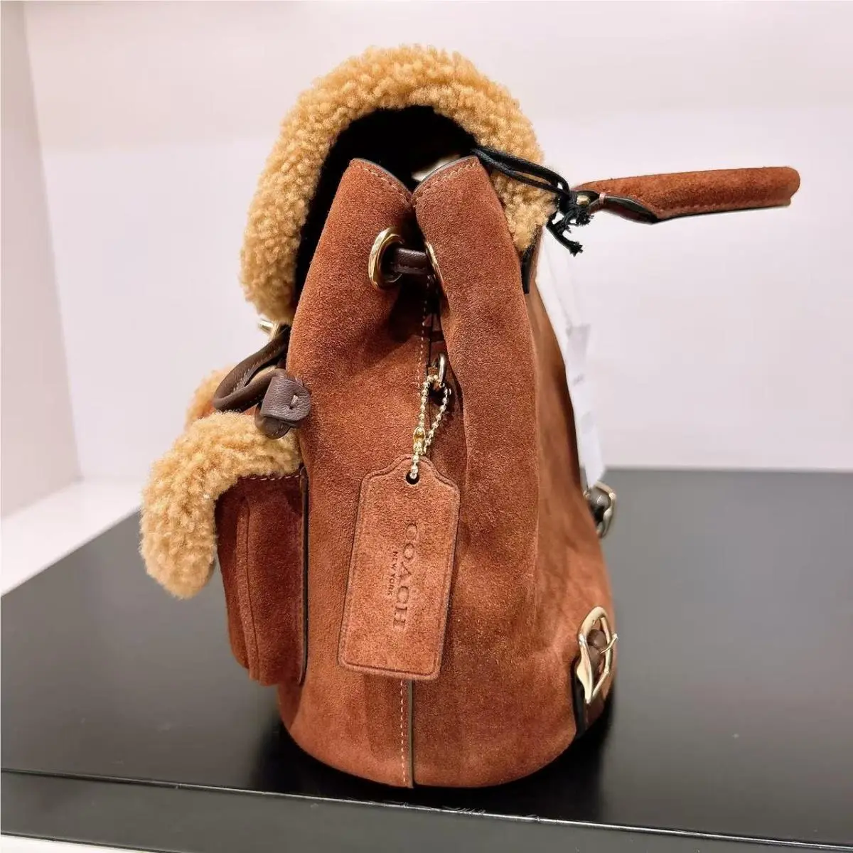 Coach  bag  - Gold/Black, Exterior: Multicolor