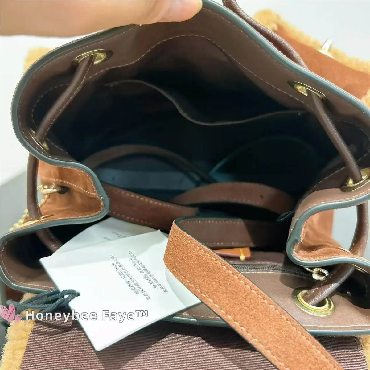Coach  bag  - Gold/Black, Exterior: Multicolor