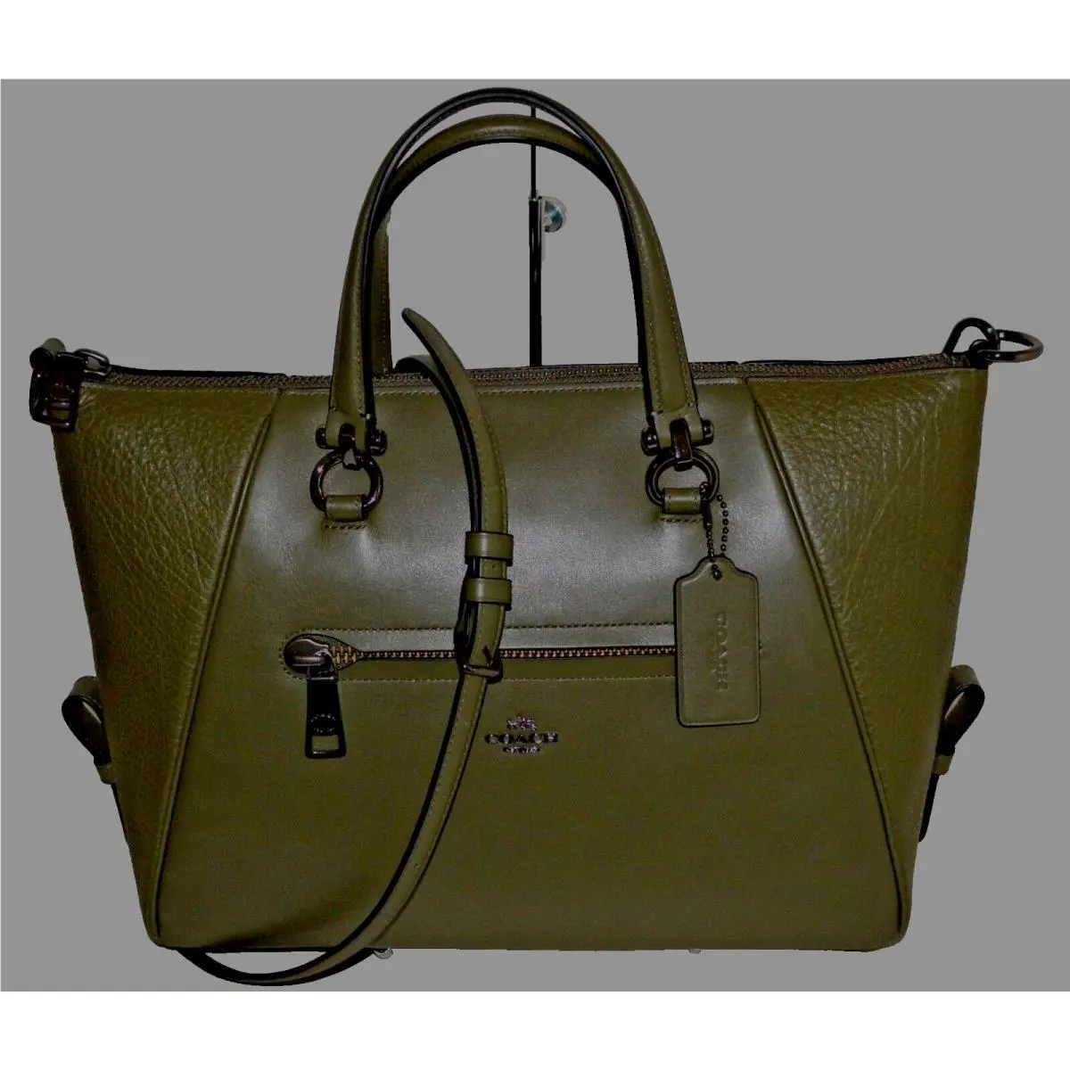 Coach 55532 Mixed Leather Primrose Surplus Satchel