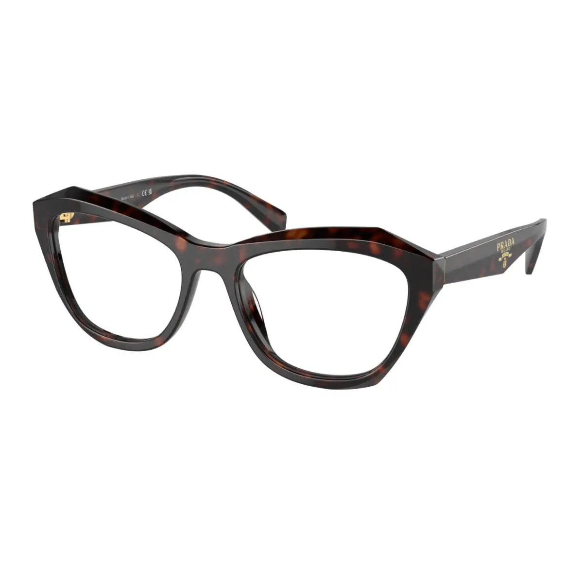 Prada PRA20V 17N1O1 52 Havana Brown Women`s 54 mm Eyeglasses Optical Frame