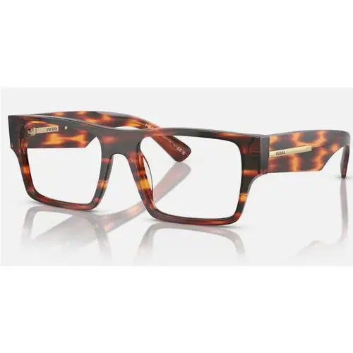 Prada PR A08V 13O-1O1 54 Red Havana Eyeglasses Optical Frame
