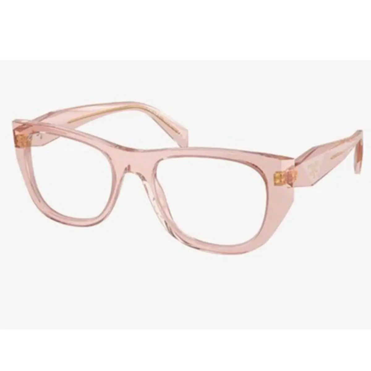 Prada PR A18V 19Q1O1 Transparent Peach Women`s 52 mm Eyeglasses