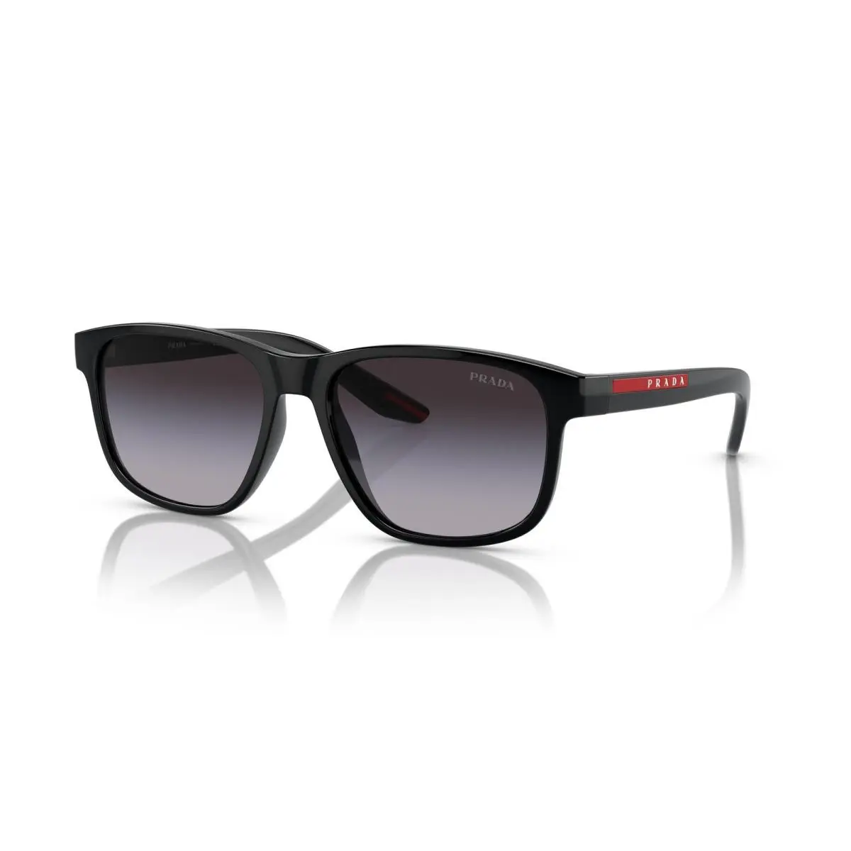 Prada Linea Rossa 06YS Sunglasses 1AB09U Black