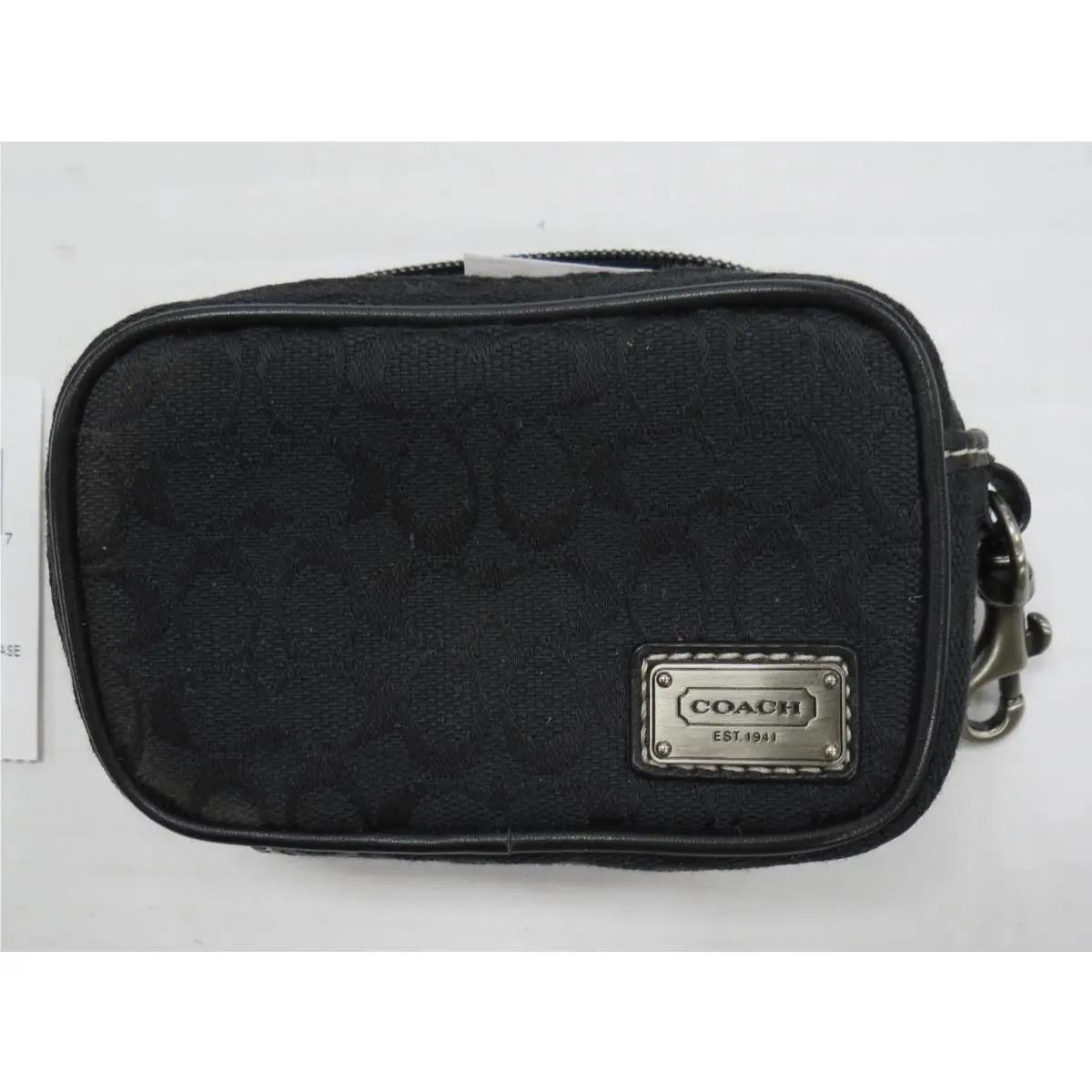 Coach - Black Fabric Multifunction Case- F60849