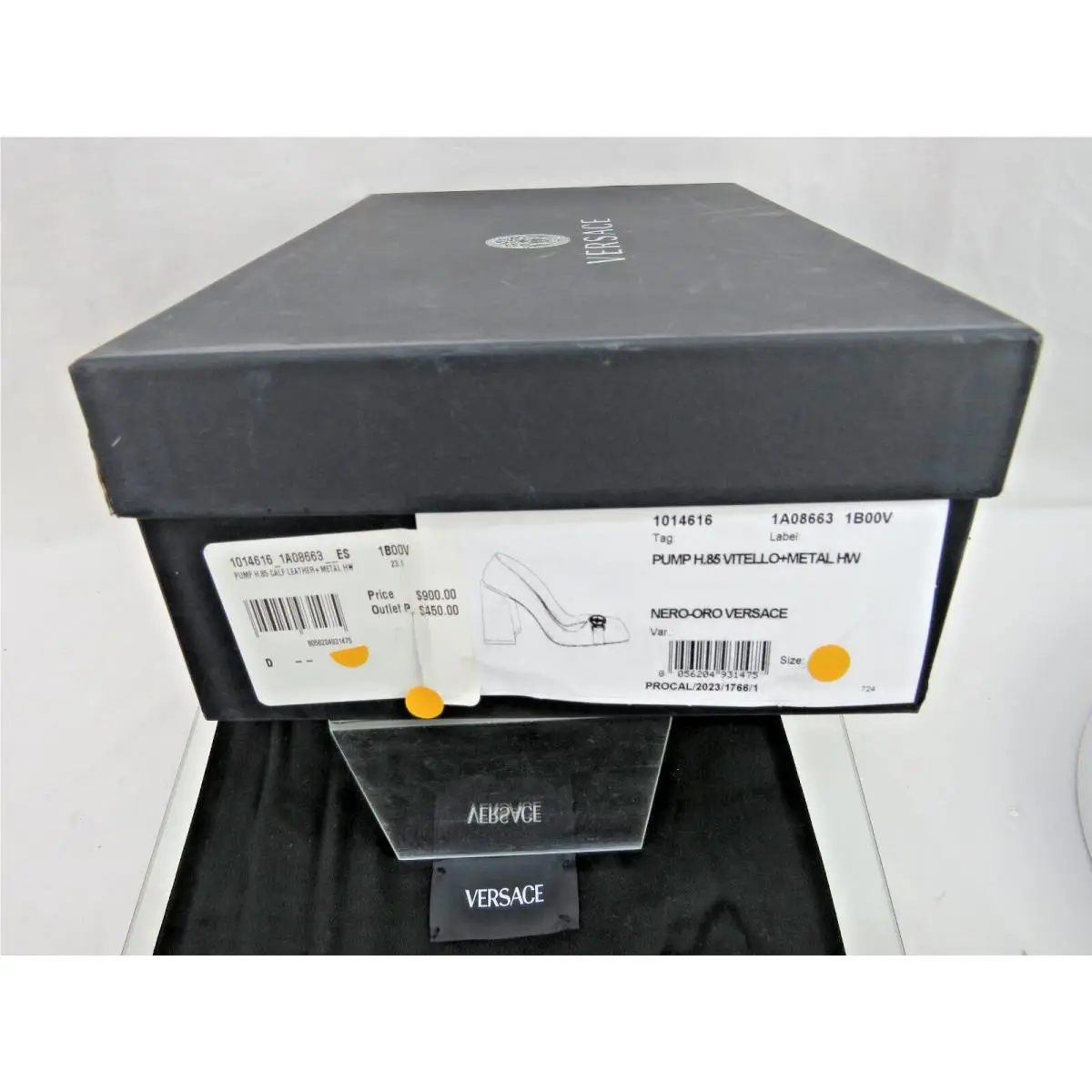 Versace shoes - 1014616 - 1014616 - Black (UPC: 8053609557590) 10