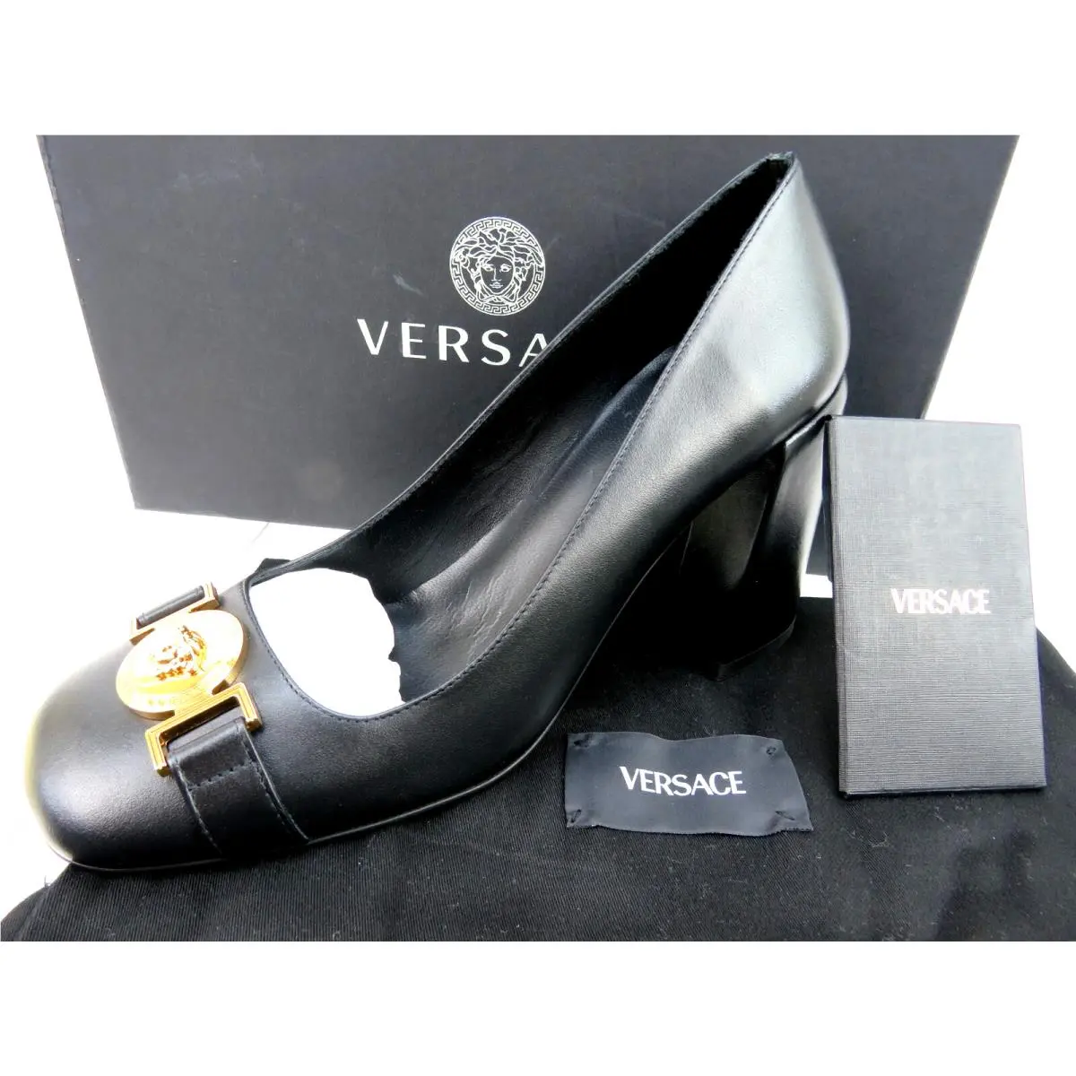 Versace shoes - 1014616 - 1014616 - Black (UPC: 8053609557590) 8