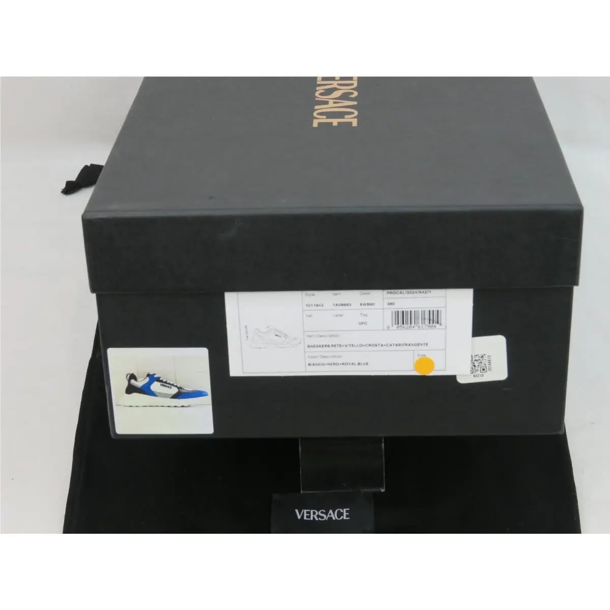 Versace shoes - Versace Medusa - Medusa - 1011842 - BLUE/WHITE (UPC: 8053609265525) 11