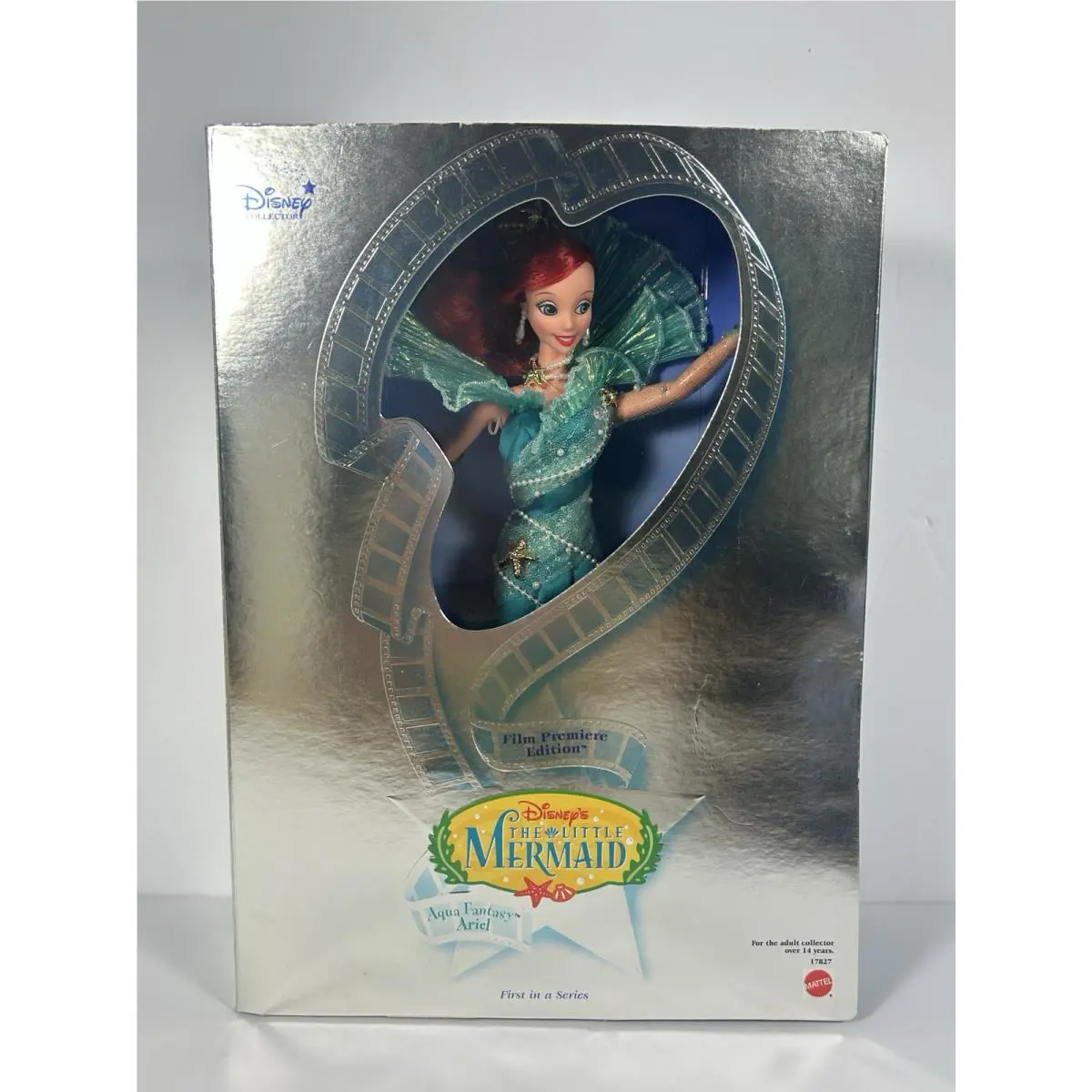 Disney`s The Little Mermaid Aqua Fantasy Ariel Doll 1997 Mattel 17827 Nrfb