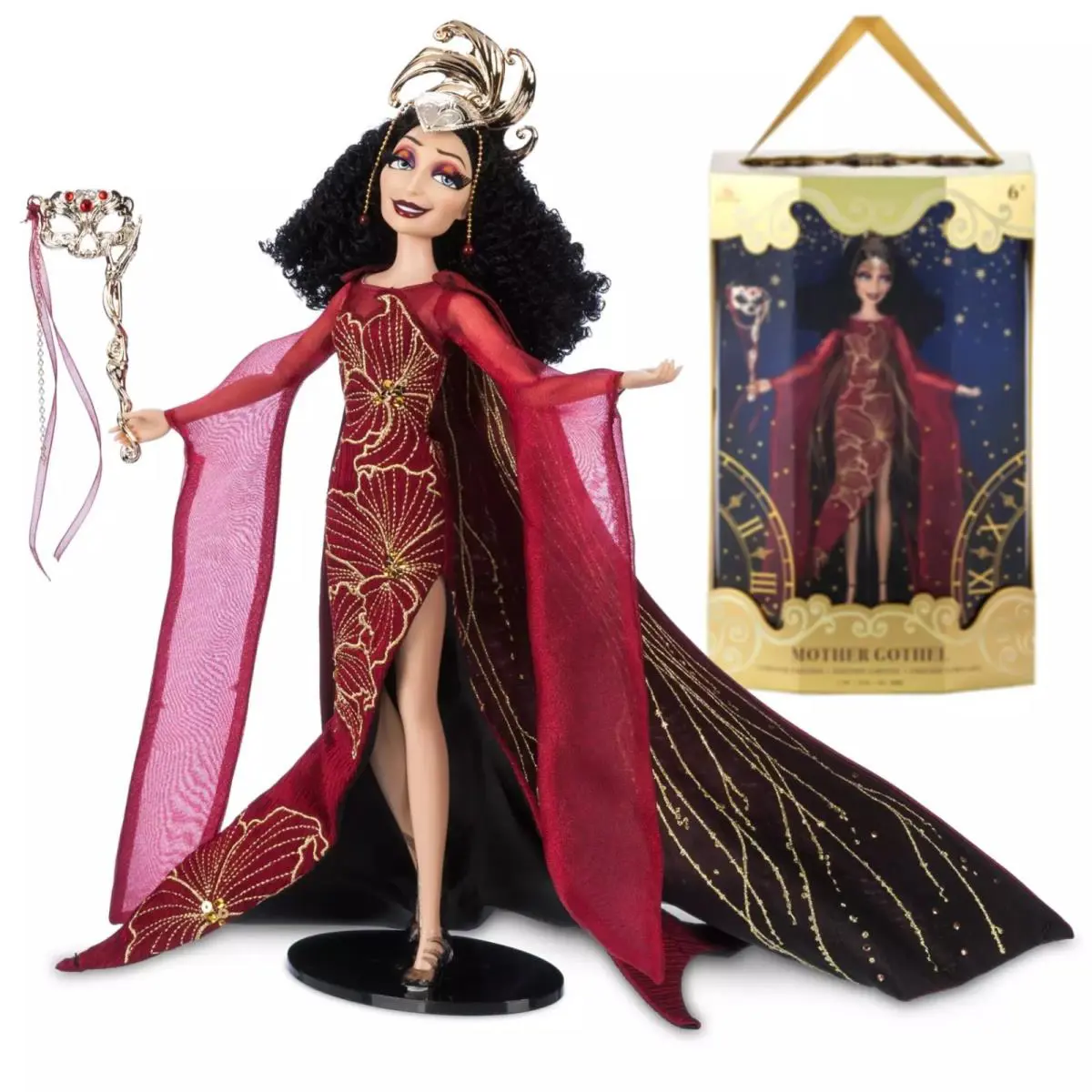 Mother Gothel Limited Doll 12 Disney Designer Collection Midnight Masquerade