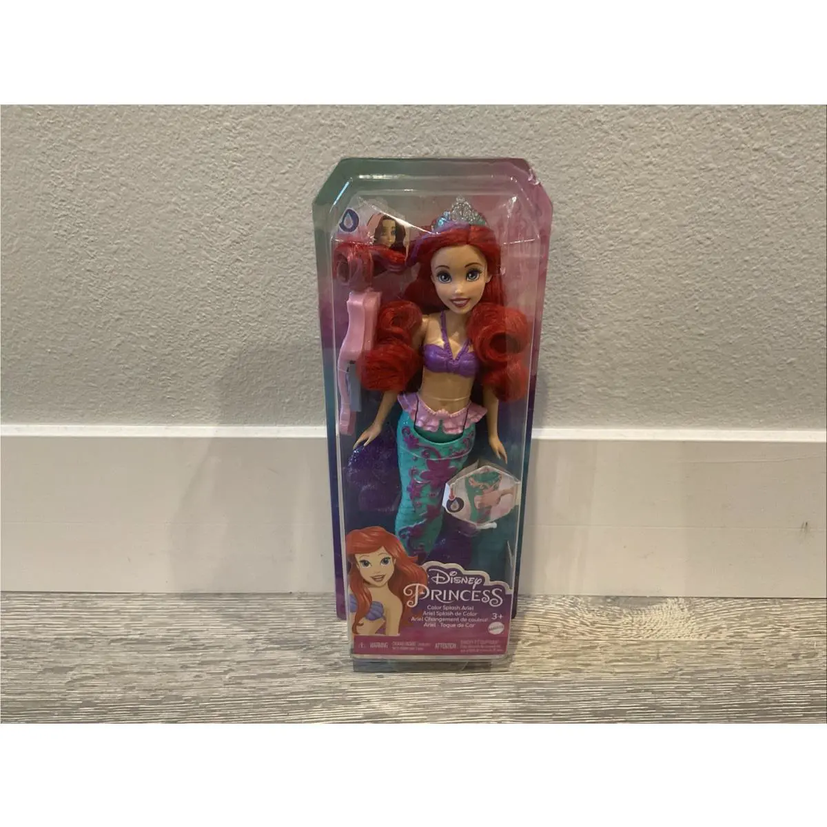 Disney Princess Color Splash Ariel The Little Mermaid Mattel 2022