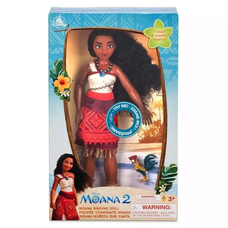 Disney Moana 2 Moana 12-Inch Singing Doll Sings We`re Back