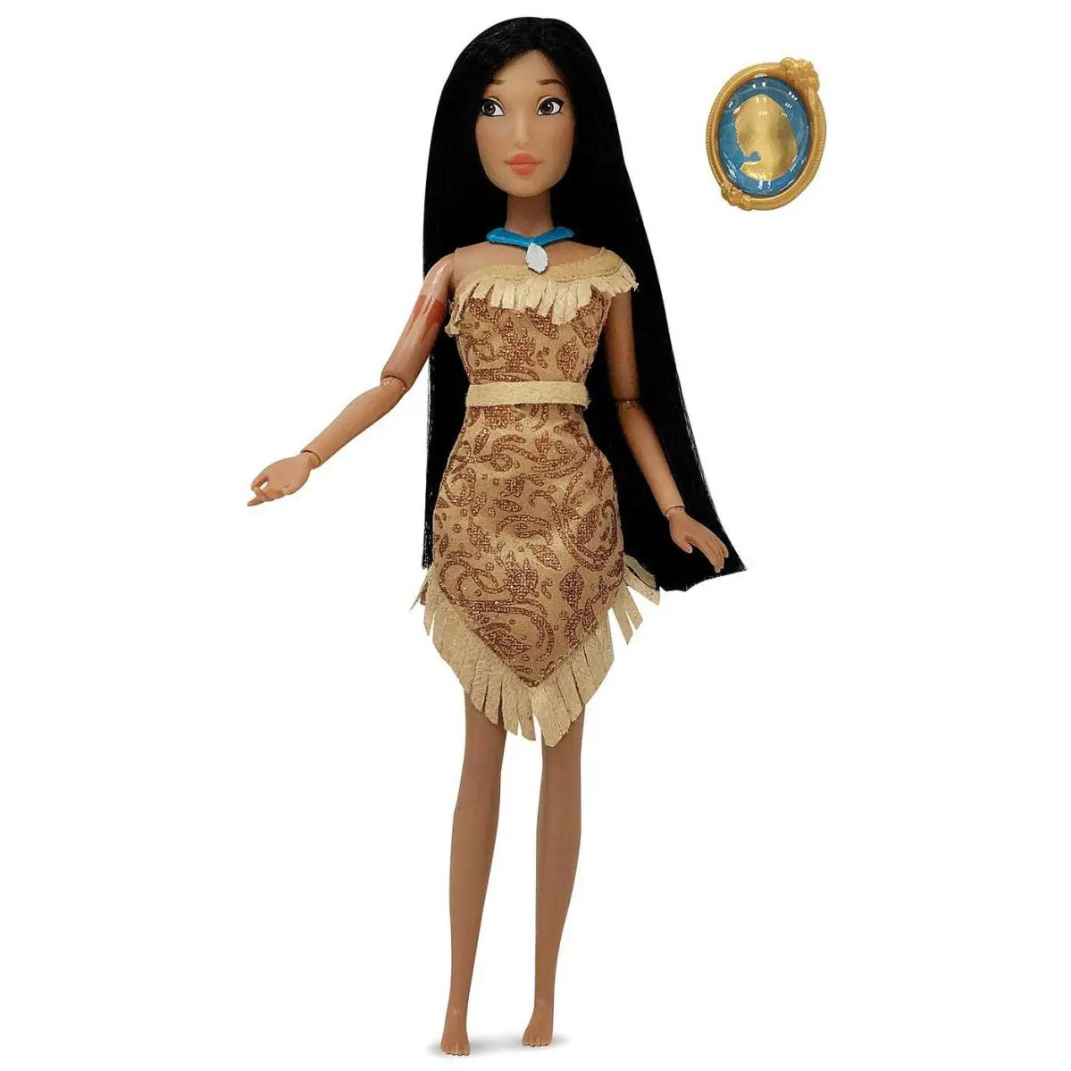 Disney Princess Classic Pocahontas 12-Inch Doll with Pendant