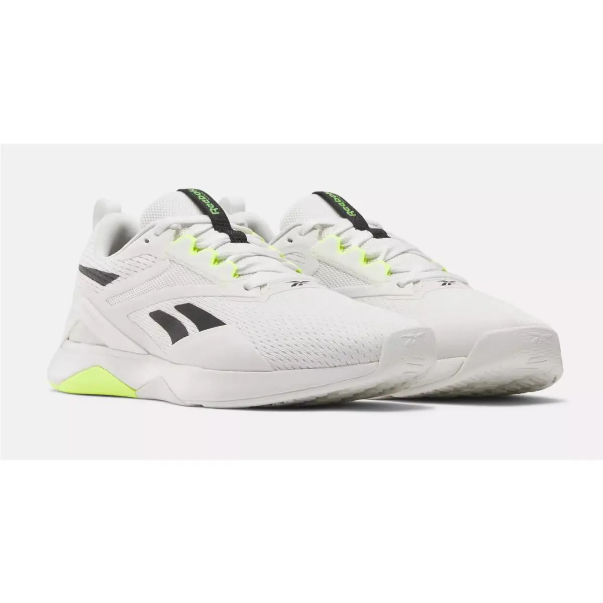 Reebok shoes - Barely Grey/Black/Digital Lime 0