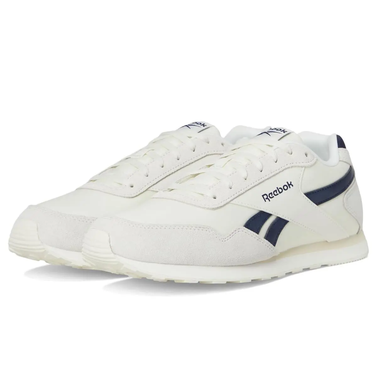 Unisex Sneakers Athletic Shoes Reebok Lifestyle Glide Low - Chalk/Barely Grey/Vector Navy