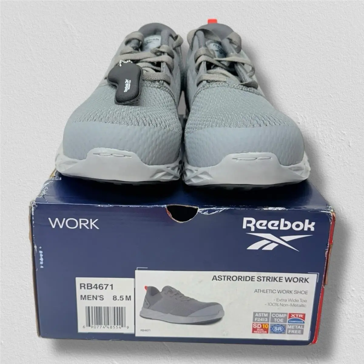 Reebok shoes - Reebok Work Astroride Strike Composite Toe Static Dissipative - RB4671 - Gray 7
