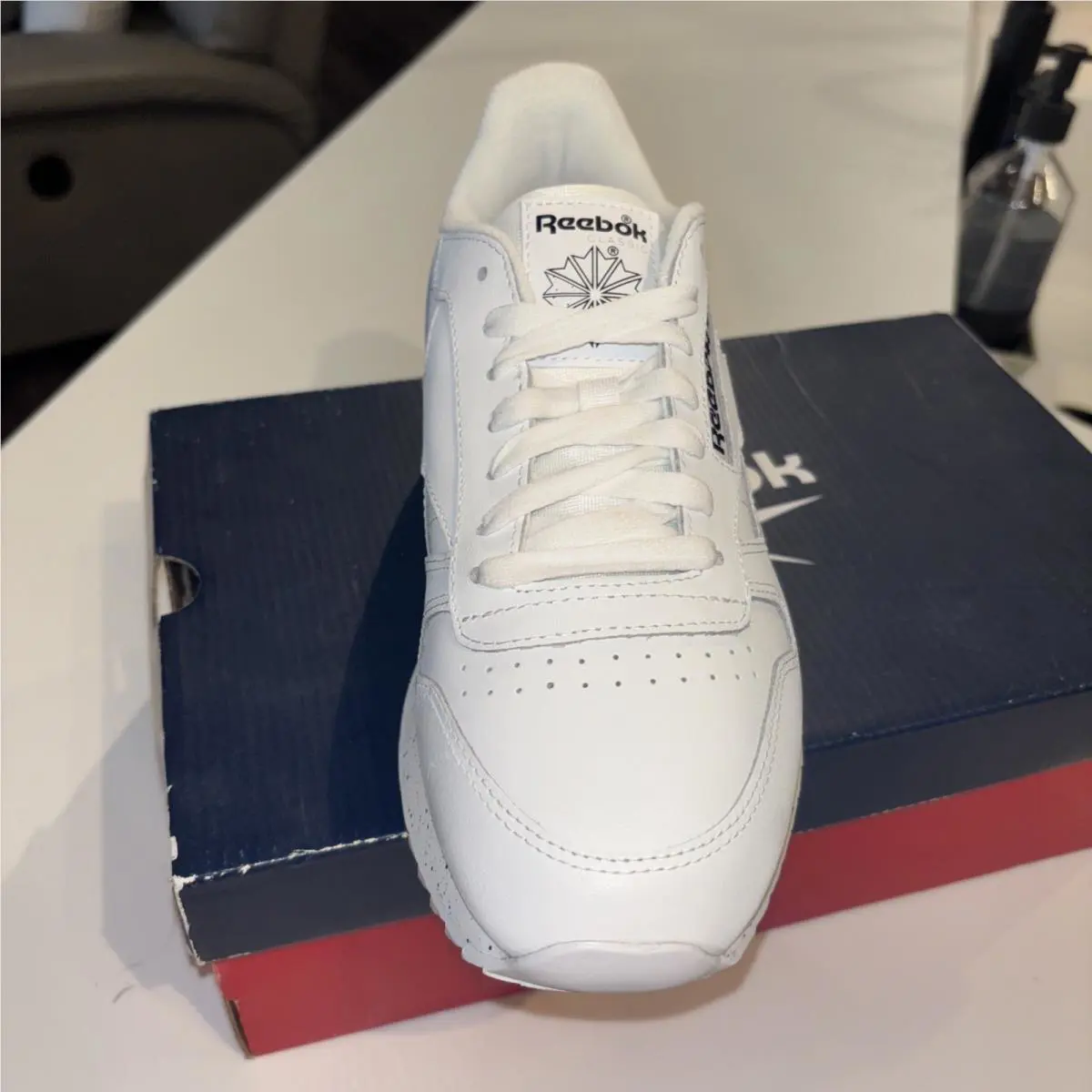 Reebok shoes - Reebok Classic Leather - Classic Leather - GZ1452 - White (UPC: 0195735622846) 1