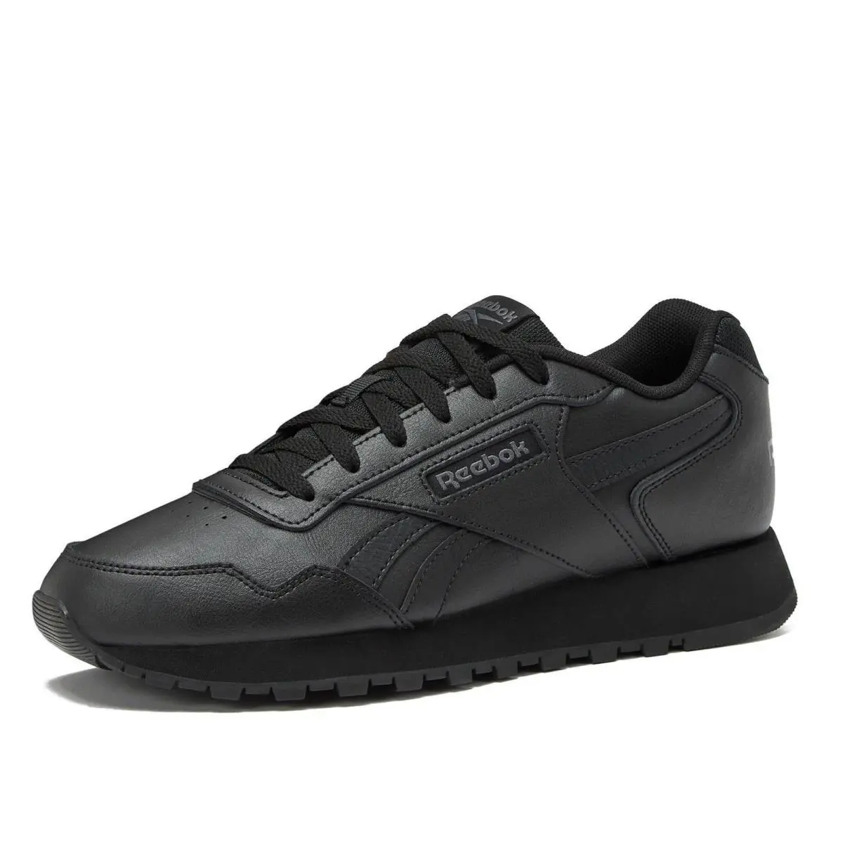 Reebok Glide Sneakers For Men - Black or White Tennis Shoes Size 7 to 15 - Black/Pure Grey