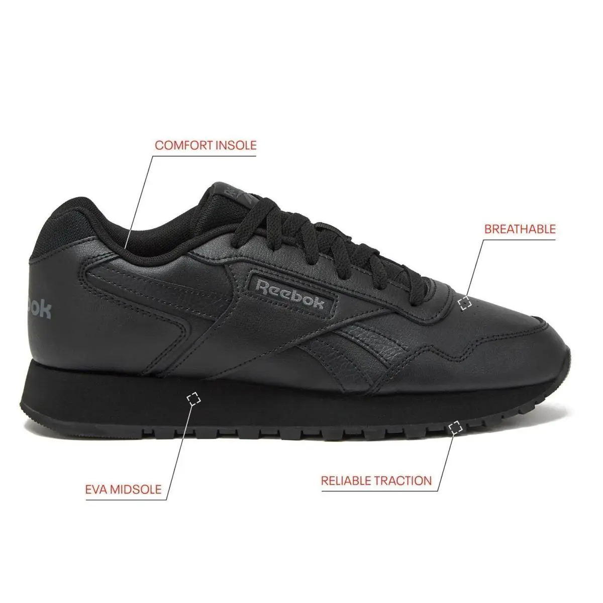 Reebok shoes - GZ2322-001 - GZ2322-001 - Black/Pure Grey (UPC: 195747838044) 0