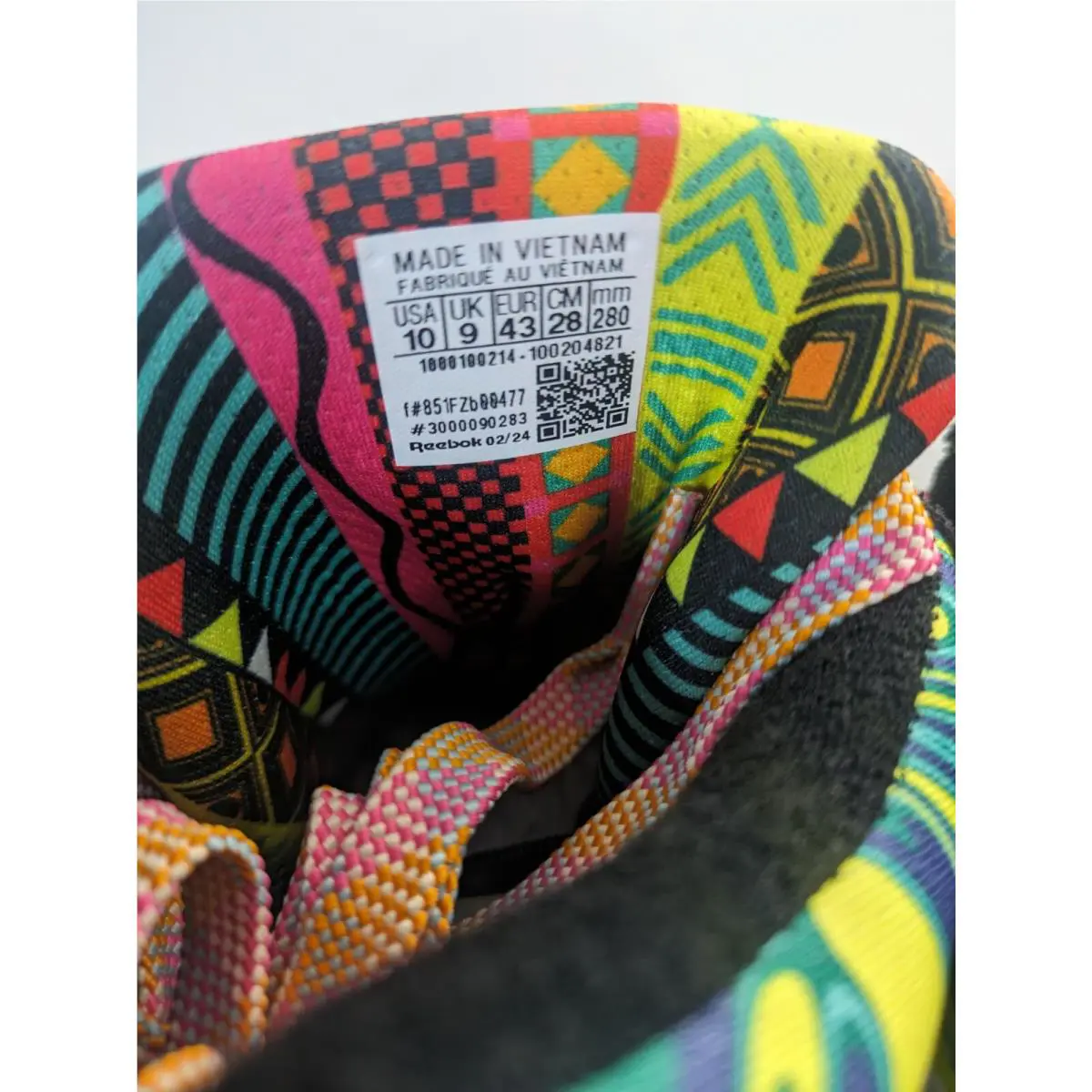 Reebok shoes - Reebok Pump Omni - Pump Omni - 100204821 - Black (UPC: 197225680770) 7