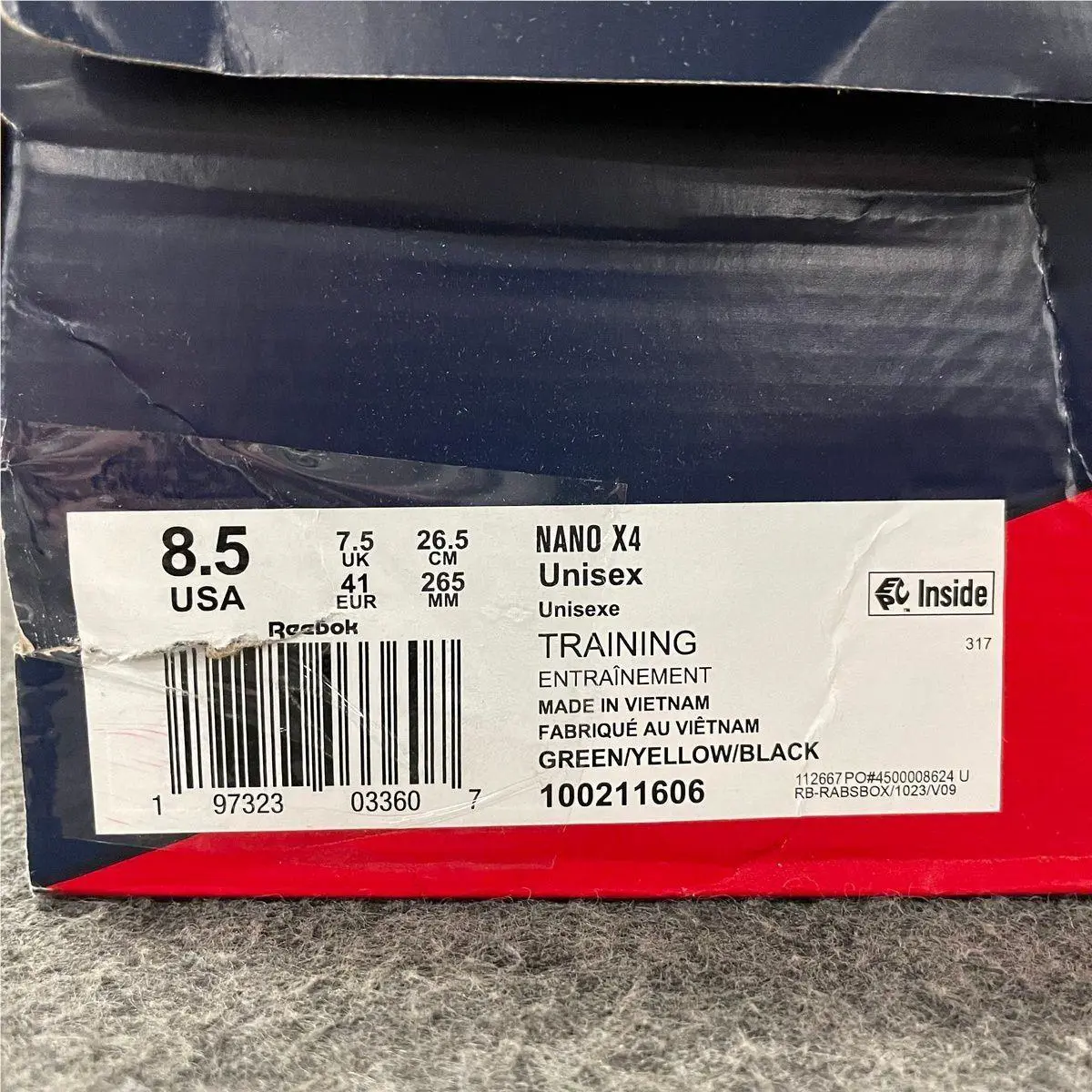 Reebok shoes - VS174956 - vs-174956 - Green (UPC: 197323033607) 5